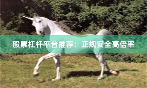 股票杠杆平台推荐：正规安全高倍率